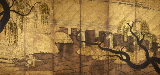 Die Flussbrücke in Uji